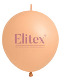 Elitex 12" Beige Link Latex Balloon 100ct