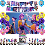 Happy Birthday 31pcs Demon Hunter Decoration Kit - A. L. Party Balloons