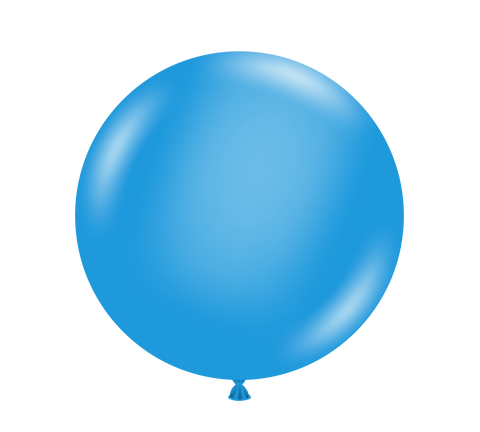 Tuftex 17in Blue  Latex Balloon  25ct