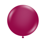 Tuftex 24in Crystal Burgundy Latex Balloon  25ct