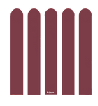 Kalisan Nozzle Up Standard Burgundy - 260 Modelling 2"/60", 50 Pieces