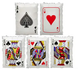 Casino Playing Cards Foil Balloon 19"