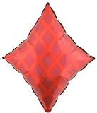 Casino Suit Shape Foil Balloons
