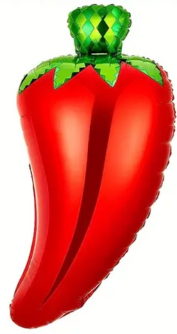 25" Chili Balloon-Flat