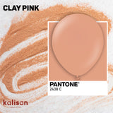 Kalisan Latex Standard Clay Pink - 5", 100 Pieces