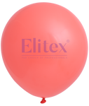 Elitex 24" Pastel Coral Latex Balloons 5ct