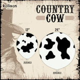 Kalisan 12" Safari Country Cow Printed Latex Balloon, 25 pieces Kalisan