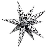 26" Cow Print Explosion Star - A. L. Party Balloons