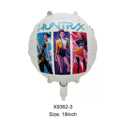 18" KPop Demon Hunter Foil Balloon - A. L. Party Balloons