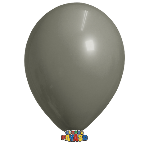 Globos Payaso 16in Balloon Decorator Gray 50ct