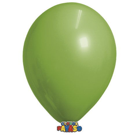 Globos Payaso 5in Balloon Decorator Kiwi 100ct