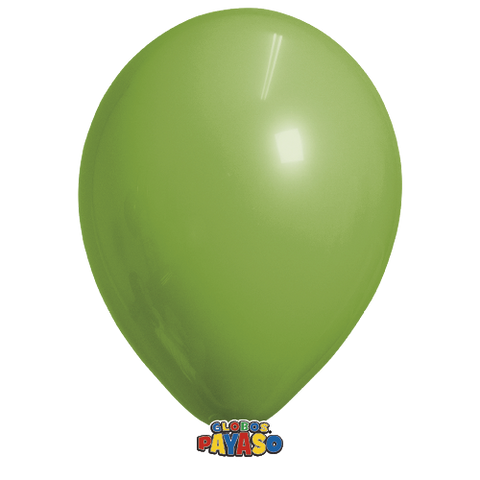 Globos Payaso 7in Balloon Decorator Kiwi 50ct