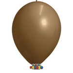 Globos Payaso Linking 12in Balloon Decorator Sienna 50ct