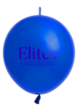 Elitex 12" Dark Royal Blue Link Latex Balloon 100ct Elitex