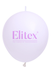 Elitex 12" White Link Latex Balloon 100ct
