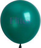 Elitex 18" Emerald Green Pearl Latex Balloon 10ct Elitex