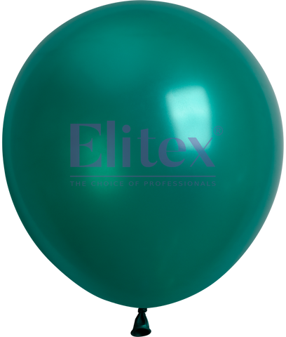 Elitex 6" Emerald Green Latex Balloons 50ct Elitex