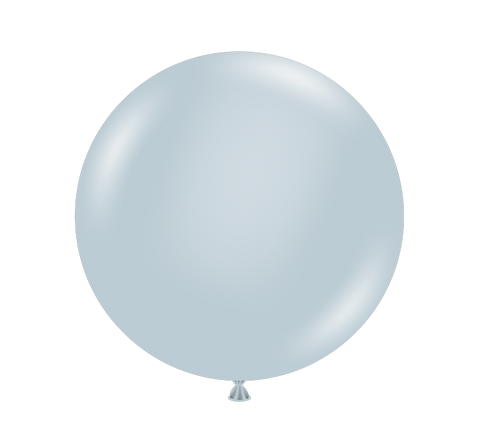 Tuftex 17in Fog Latex Balloon 50ct