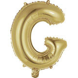 14" Letter White Gold Foil - Single Package Balloon Exchange