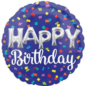 18" HAPPY BIRTHDAY BALLOON LETTERS