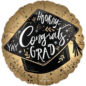 28" SATIN GRAD ACHIEVEMENT BURST JUMBO HX-ANAGRAM