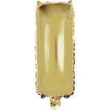 14" Letter White Gold Foil - Single Package Balloon Exchange