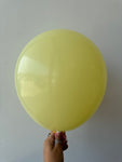 Kalisan Latex Macaron Yellow - 24", 2 Pieces