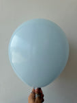 Kalisan Latex Macaron Baby Blue - 18", 25 Pieces