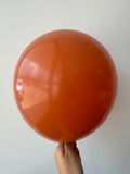 Kalisan Latex Retro Rust Orange - 24", 2 Pieces