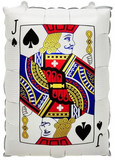 Casino Playing Cards Foil Balloon 19"