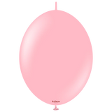 Kalisan K-Link Latex Balloon, Standard Flamingo Pink, 50ct 6 and 12 inches