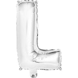 14" Letter Silver Foil - Single Package Balloon Exchange