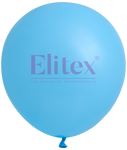 Elitex 18" Light Blue Latex Balloons 10ct