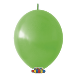 Globos Payaso Linking 12in Balloon Decorator Lime Green 50ct