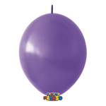 Globos Payaso Linking 12in Balloon Decorator violet 50ct