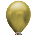 Globos Payaso 16in Balloon Metallic Gold 50ct