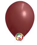 Globos Payaso 12in Balloon Metallic Burgundy 50ct