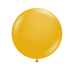 Tuftex 17in Mustard  Latex Balloon  25ct