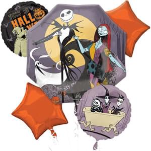 NIGHTMARE BEFORE CHRISTMAS BOUQUET OF BALLOONS