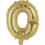 14" Letter White Gold Foil - Single Package Balloon Exchange