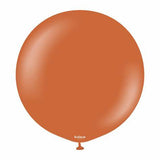 Kalisan Latex Standard Rust Orange - 36", 2 Pieces - A. L. Party Balloons