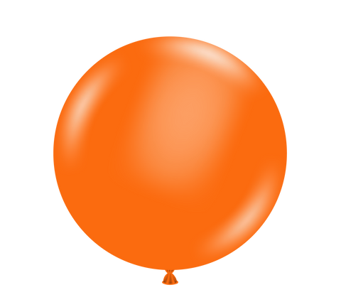 Tuftex 17in Orange Latex Balloon 17in  25ct