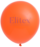 Elitex 12" Orange Latex Balloon 50ct