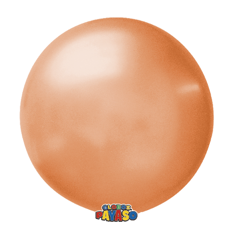 Globos Payaso 36in Balloon Pastel Orange 3ct