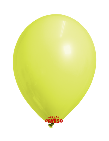 Globos Payaso 16in Balloon Pastel Yellow 50ct