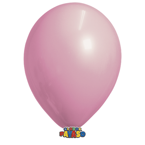 Globos Payaso 12in Balloon Pearlized Pink 50ct