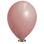 Globos Payaso 5in Balloon Pearlized Rose Gold 100ct