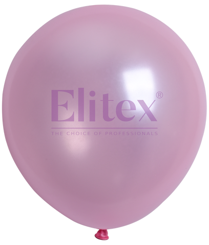 Elitex 12" Pink Pearl Latex Balloon 50ct