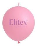 Elitex 12" Pink Link Latex Balloon 100ct