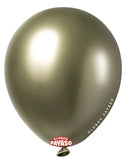 Globos Payaso 24in Balloon Platinum Luxe Gold 3ct